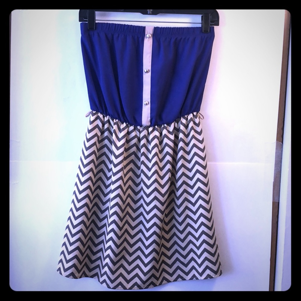 Strapless dress